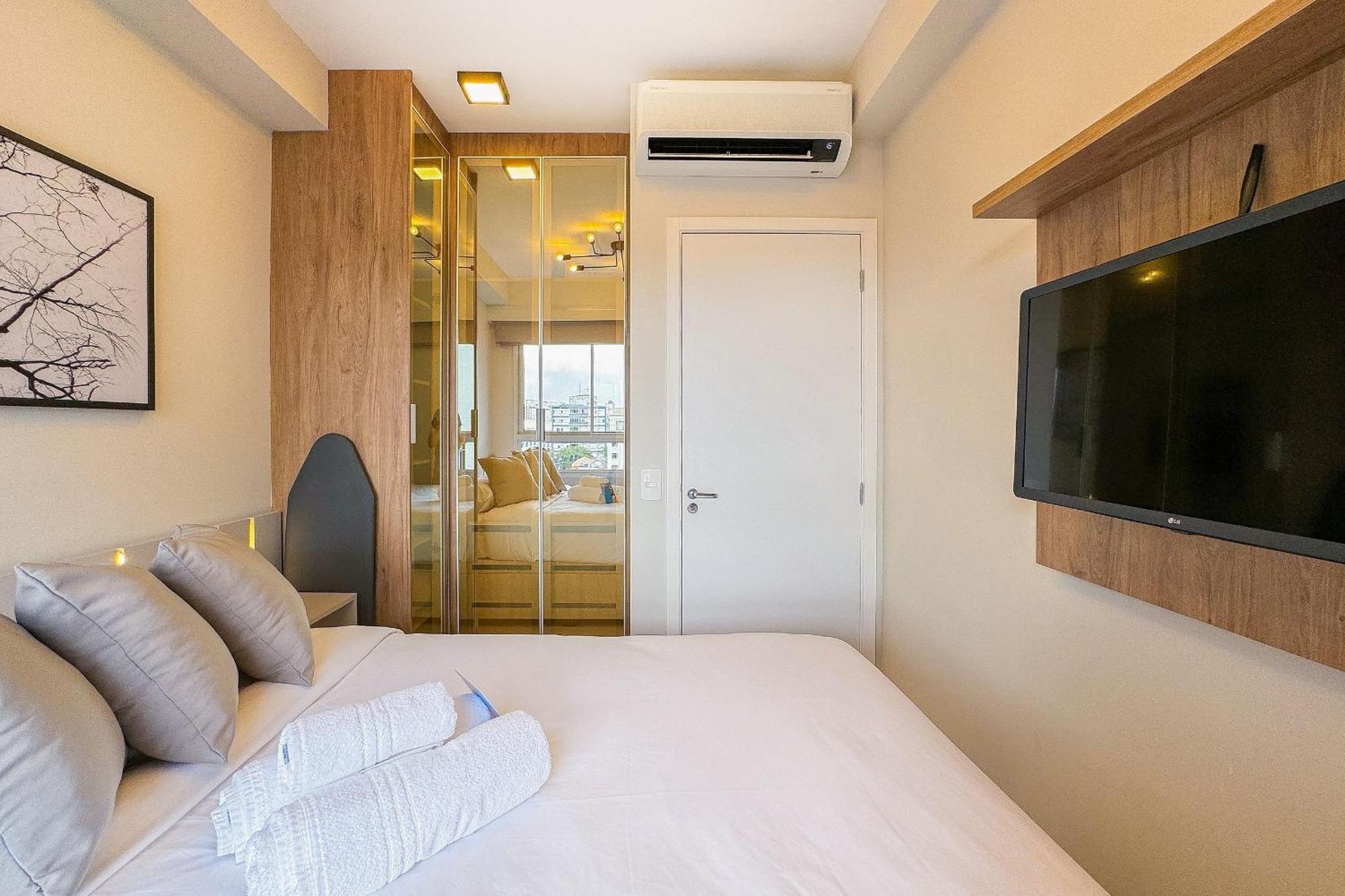 Apto 902 Luxuoso | Piscina, A/c E Wi-fi 500 Mb São Paulo